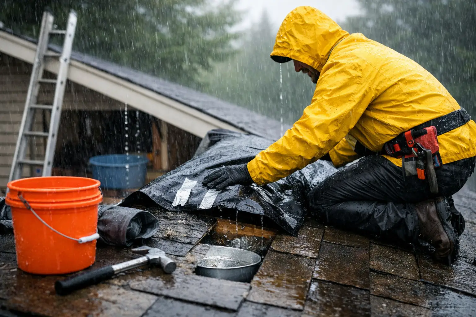 Emergency Roof Leak Repair: What to Do Fast