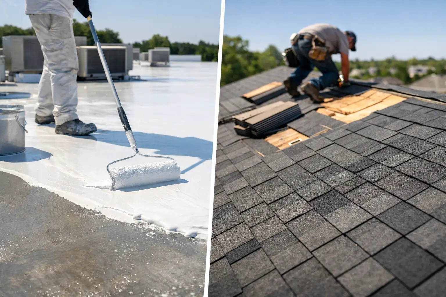 Silicone Roof Coating vs Replacement