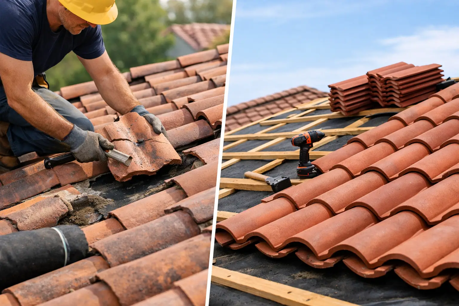Tile Roof Repair or Replacement?
