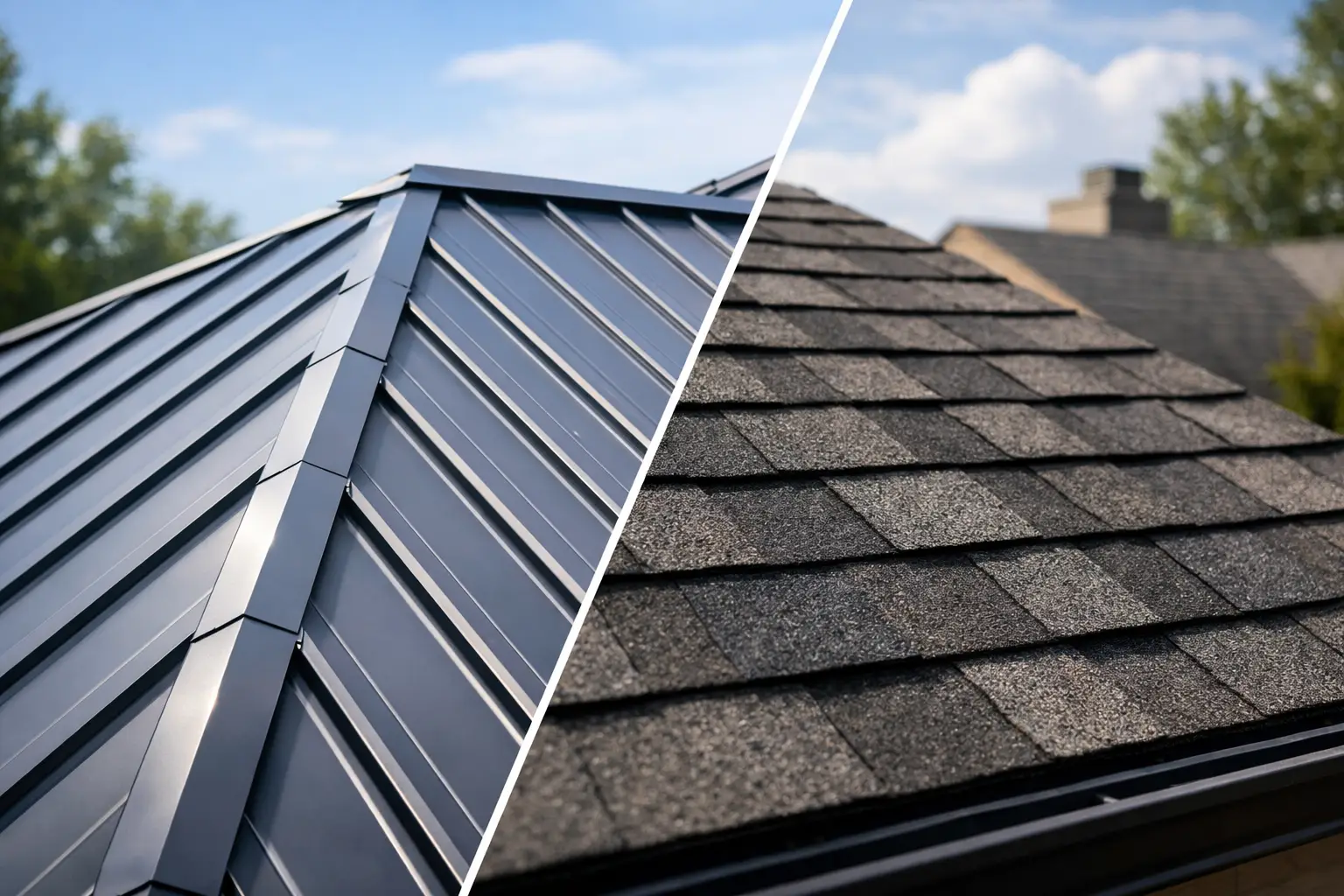 Metal vs Shingle Roofs: Which Wins?
