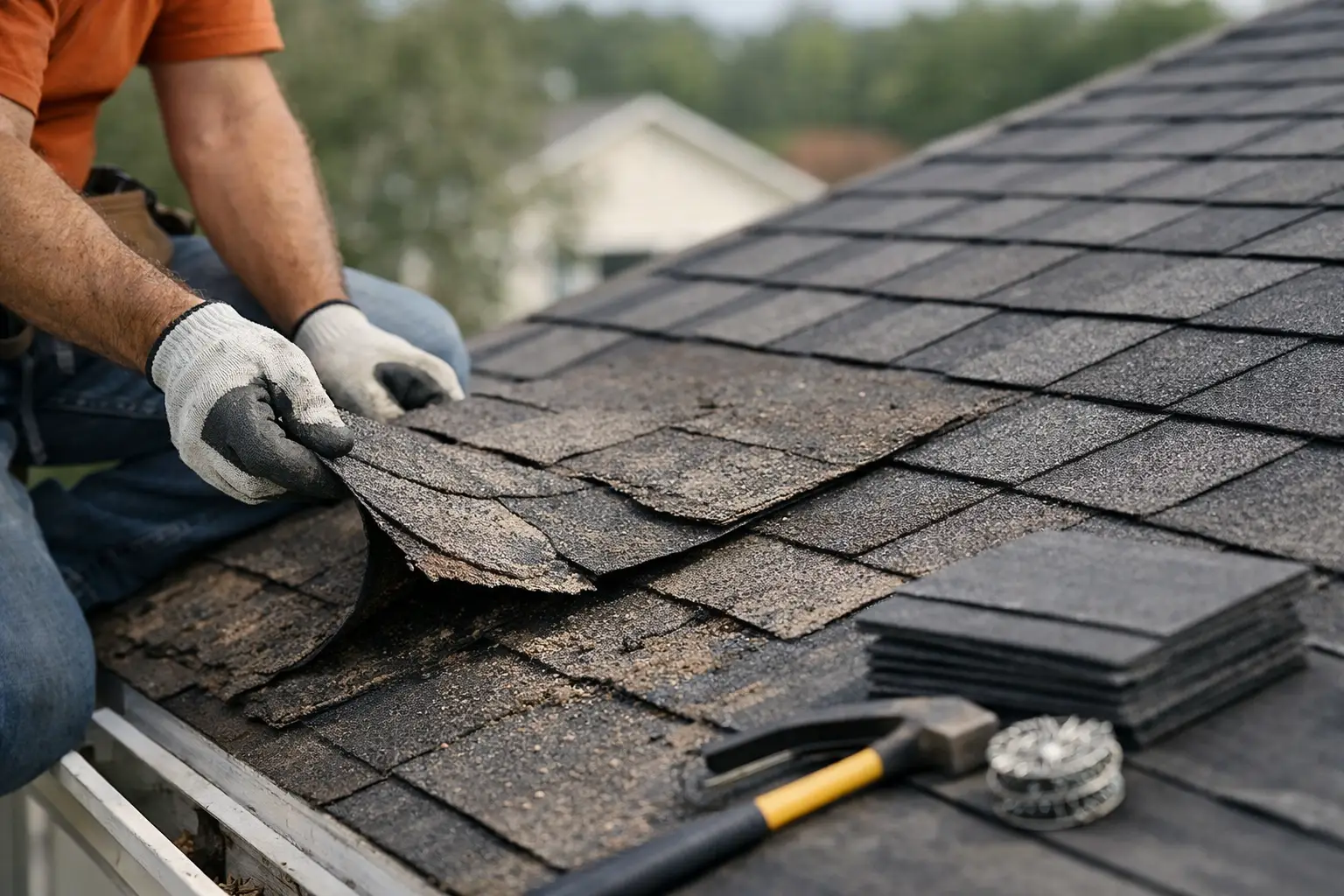 When to Replace Asphalt Shingles on Your Roof