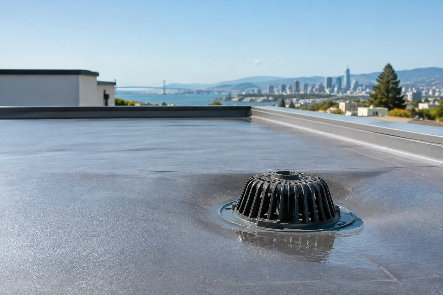 Flat Roof Drainage Guide for Bay Area Properties